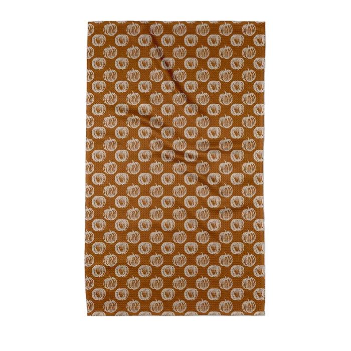 Geometry Fall Bounty Tea Towel