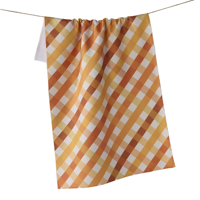 Geometry Hay Bales Tea Towel