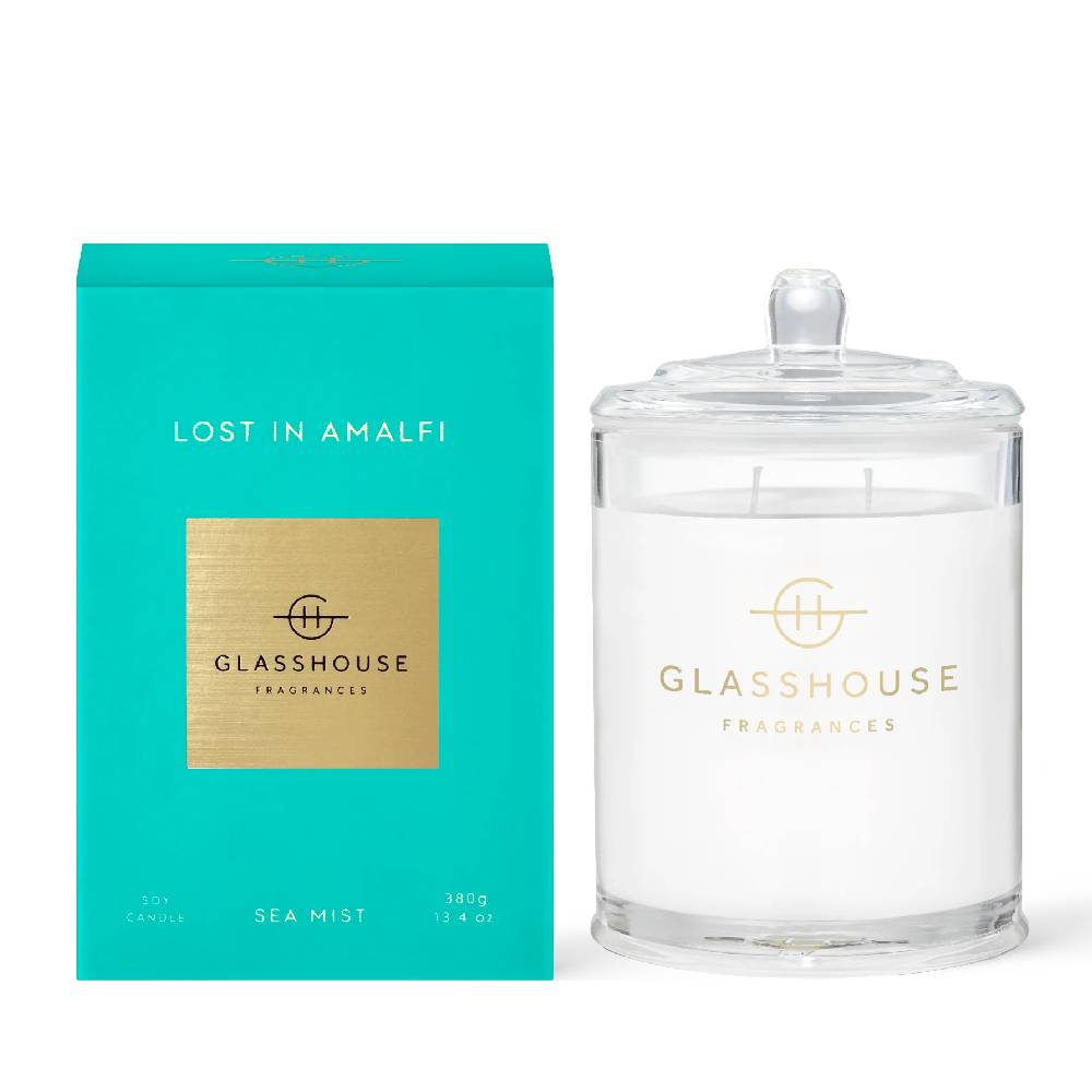 Glasshouse Lost In Amalfi Candle - 13.4 oz HOME & GIFTS - Home Decor - Candles + Diffusers Glasshouse Fragrances   