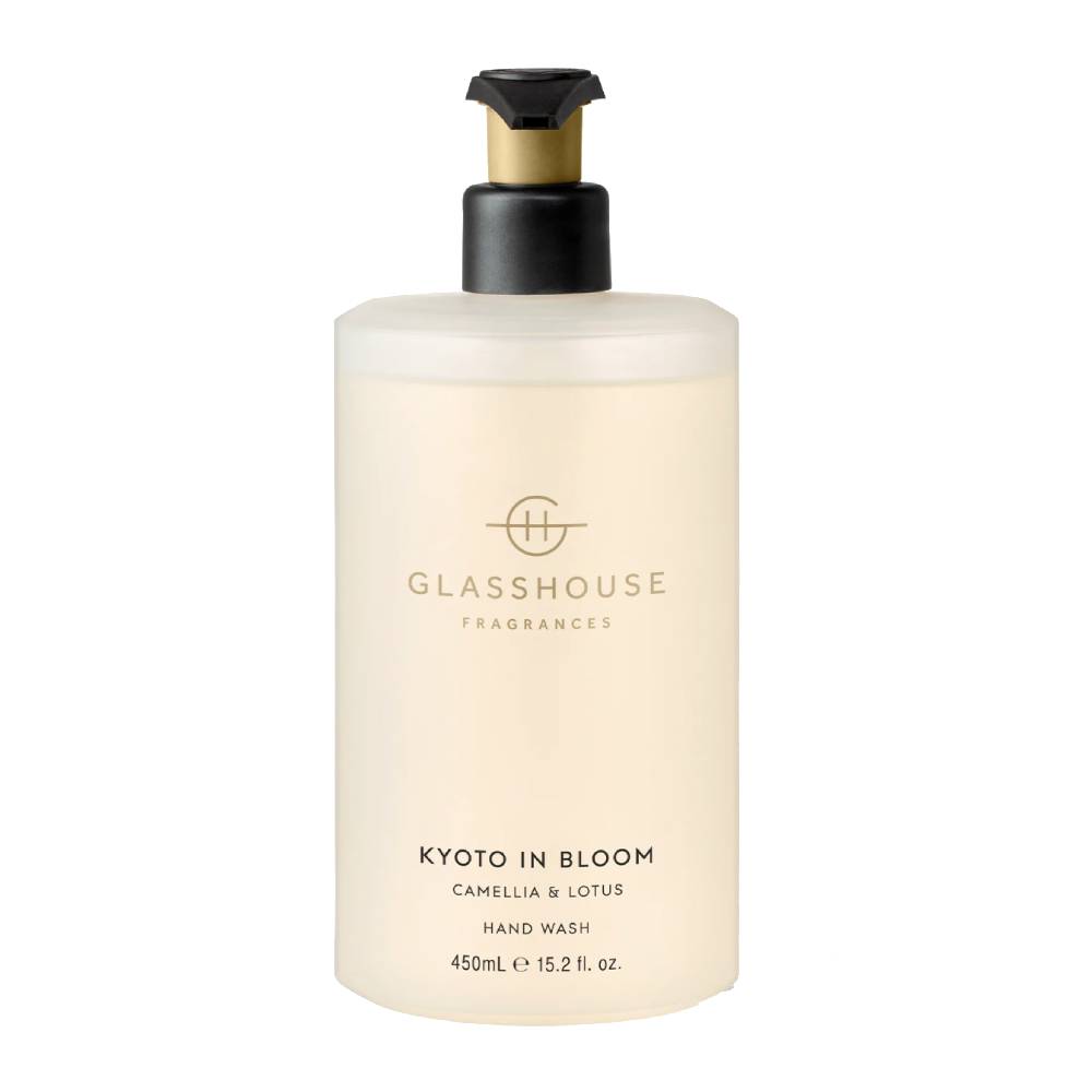Glasshouse Kyoto In Bloom Hand Wash - 15.2 oz HOME & GIFTS - Bath & Body - Soaps & Sanitizers Glasshouse Fragrances   