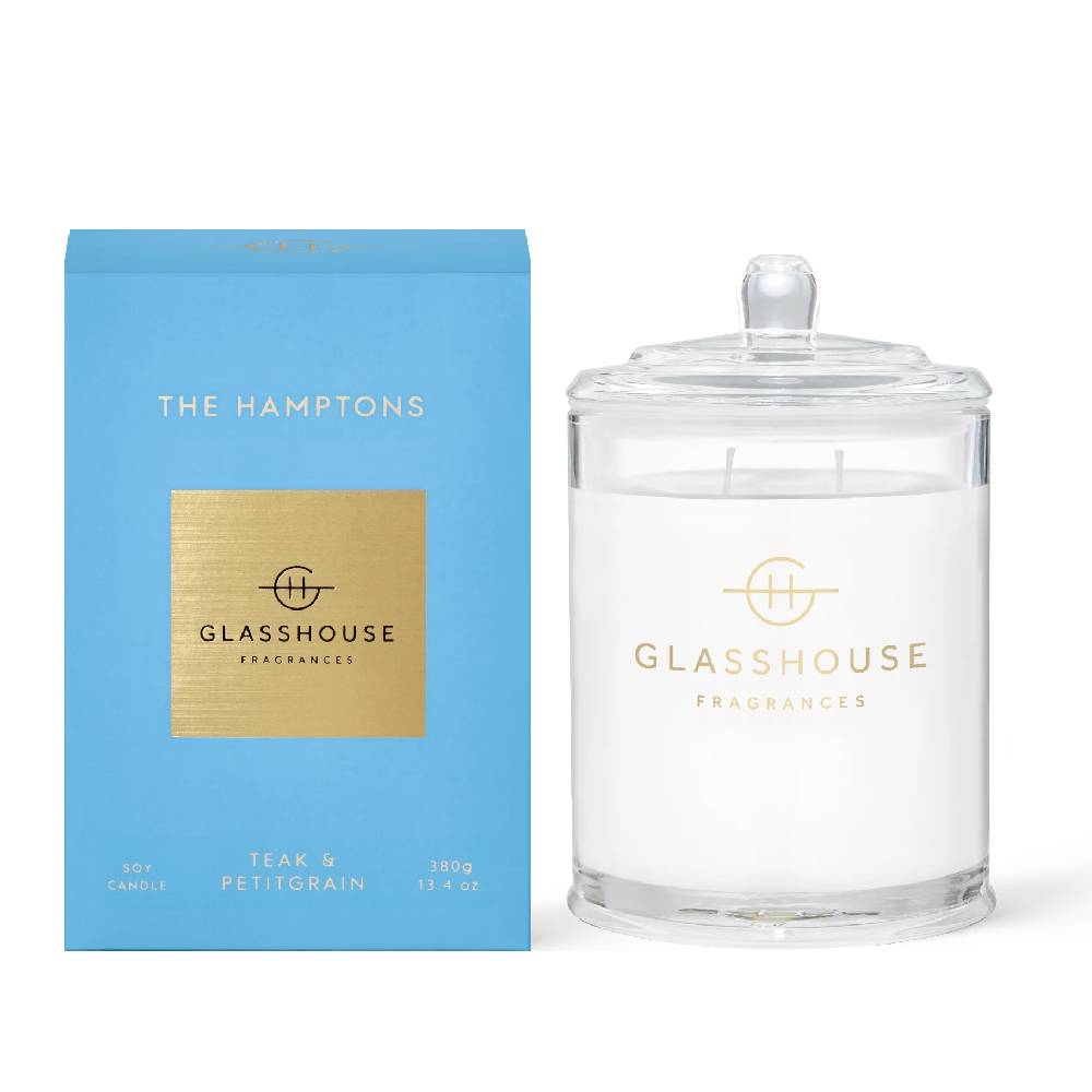 Glasshouse The Hamptons Candle - 13.4 oz HOME & GIFTS - Home Decor - Candles + Diffusers Glasshouse Fragrances   