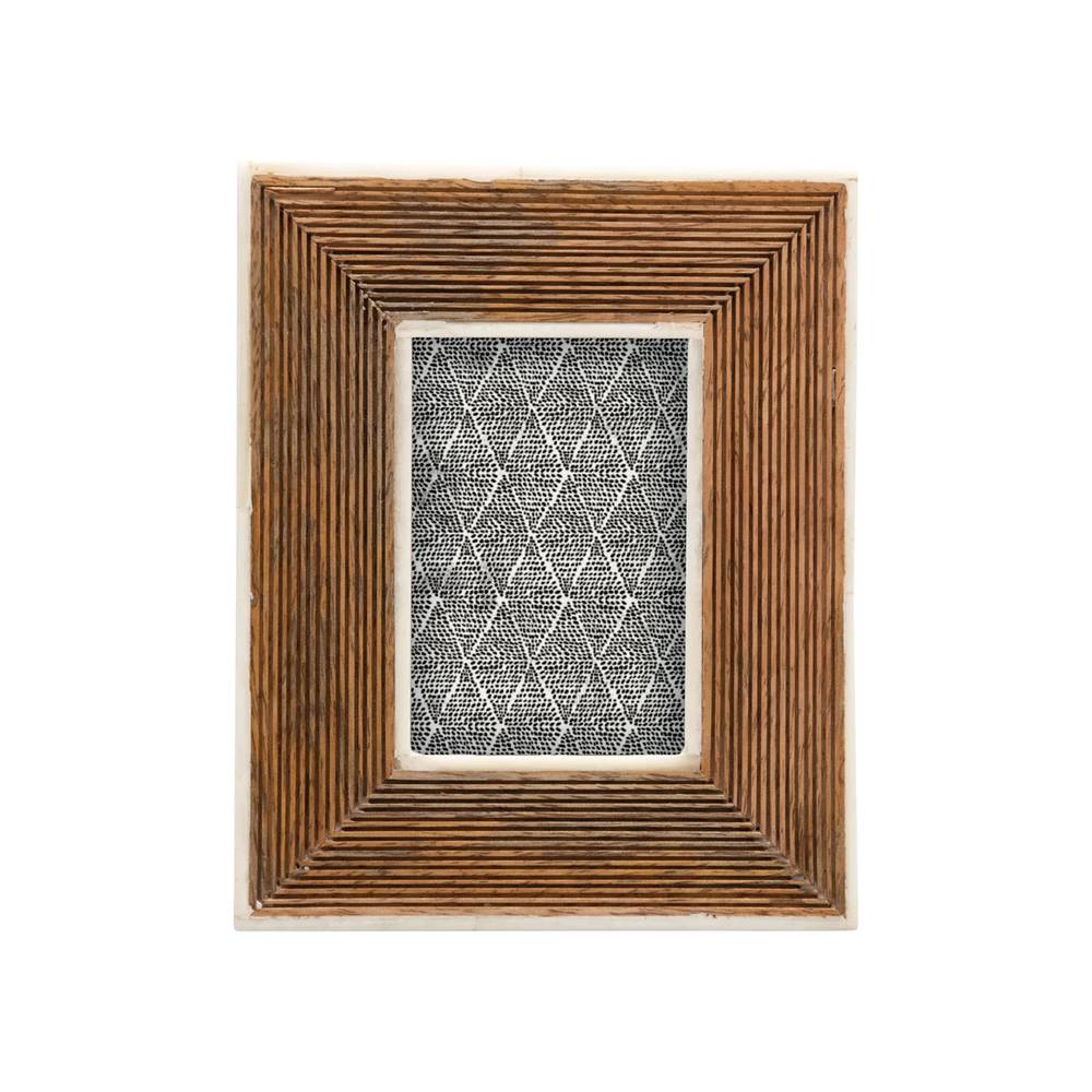 Hand-Carved Bone Border Photo Frame HOME & GIFTS - Home Decor - Decorative Accents Creative Co-Op   