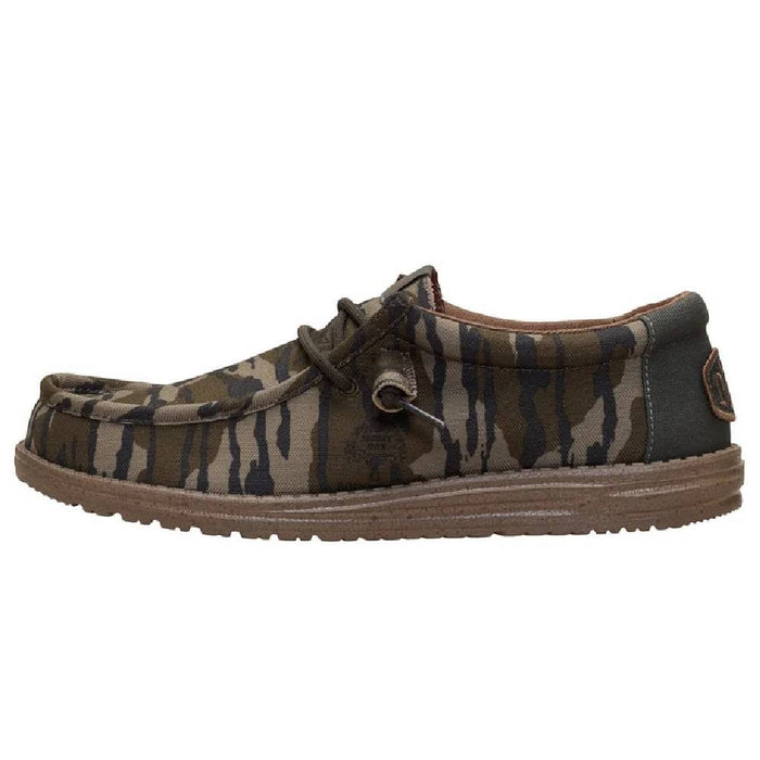 Hey Dude Wally Mossy Oak Original Bottomland - Brown Camo