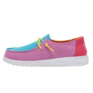 Hey Dude Youth Wendy Slub Canvas - Color Block KIDS - Footwear - Casual Shoes HEY DUDE   