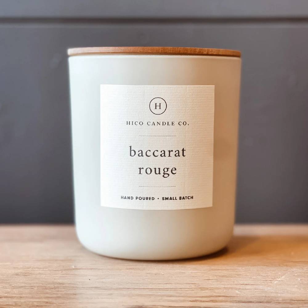 Hico Candle Co. Baccarat Rouge Candle - 12 oz HOME & GIFTS - Home Decor - Candles + Diffusers Hico Candle Co.   