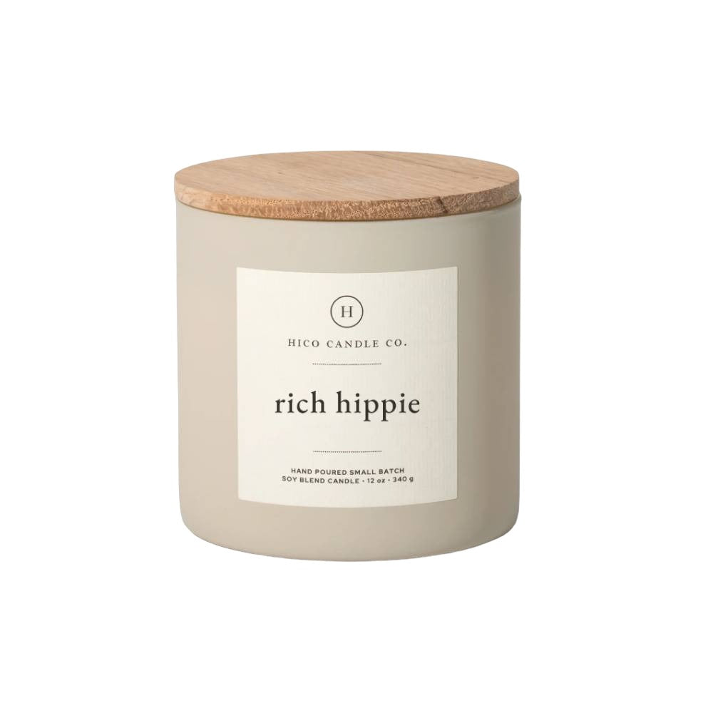 Hico Candle Co Rich Hippie Candle - 12oz HOME & GIFTS - Home Decor - Candles + Diffusers Hico Candle Co.   