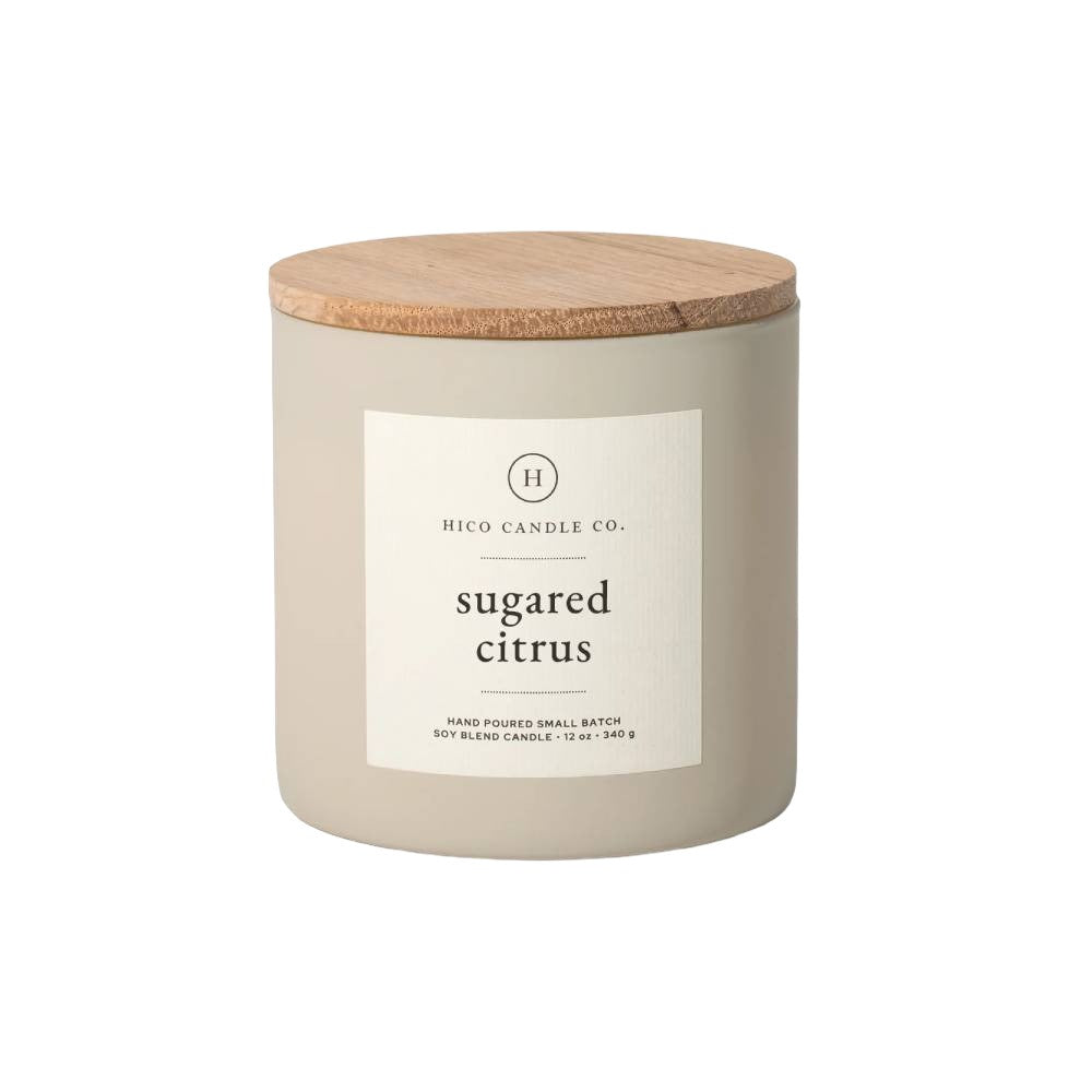 Hico Candle Co Sugared Citrus Candle - 12oz HOME & GIFTS - Home Decor - Candles + Diffusers Hico Candle Co.   