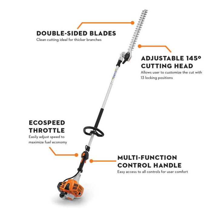 Stihl HL 94 Gasoline extended-reach Hedge Trimmer Garden Supplies - Tools & Equipment Stihl Equipment