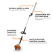 Stihl HL 94 Gasoline extended-reach Hedge Trimmer Garden Supplies - Tools & Equipment Stihl Equipment