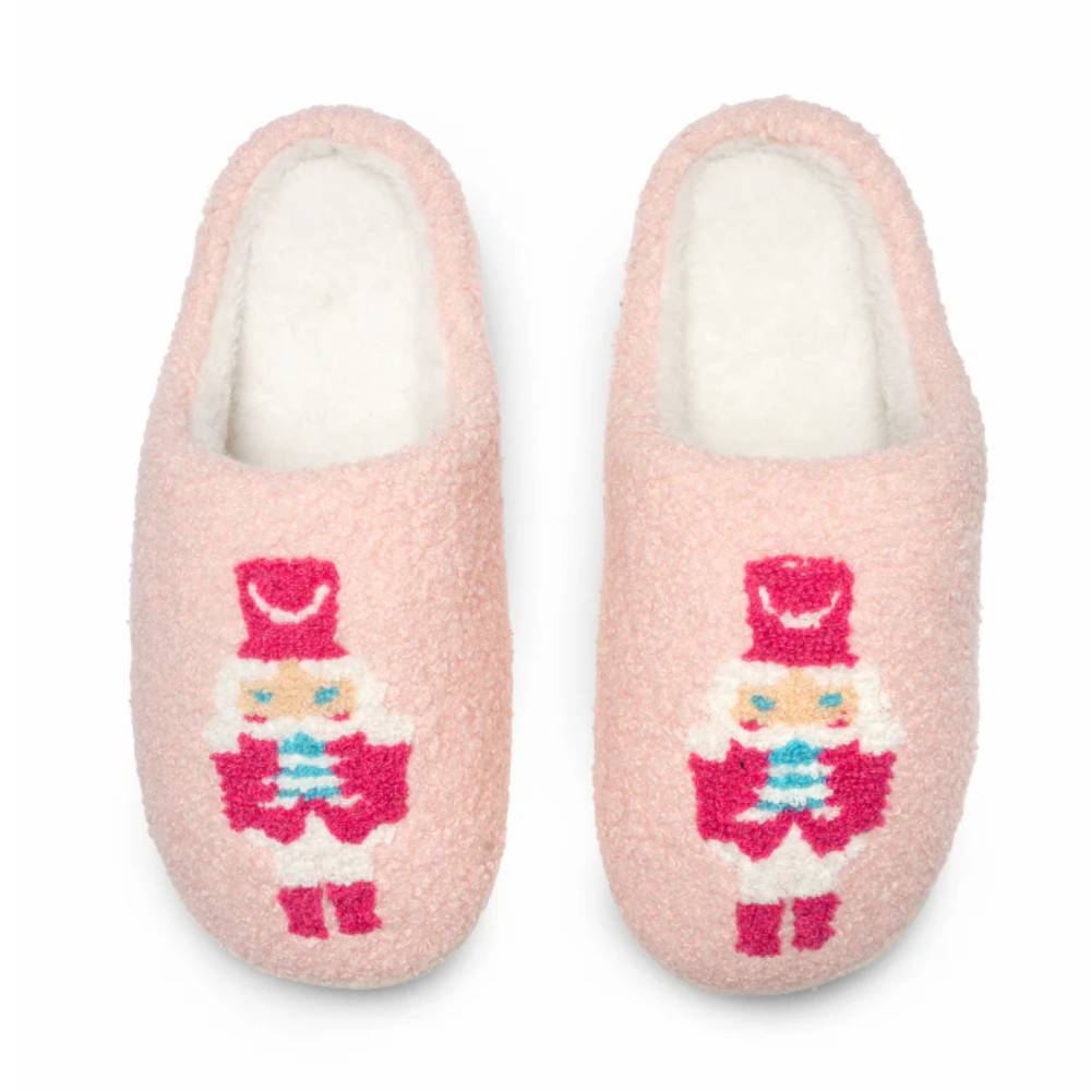 Holiday Nutcracker Slippers WOMEN - Footwear - Casuals Living Royal   