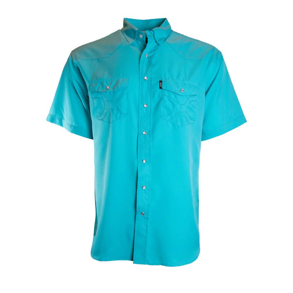 Hooey Boy's "Sol" Shirt - Blue Curaco KIDS - Boys - Clothing - Shirts - Short Sleeve Shirts Hooey   