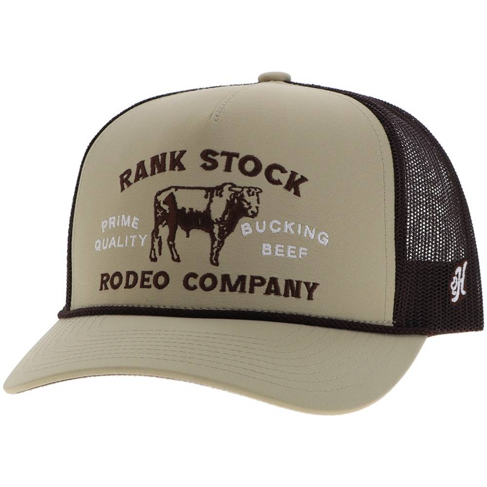 Hooey Rank Stock Trucker Cap HATS - BASEBALL CAPS Hooey