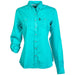 Hooey Women's "Sol" Shirt - Blue Curaco WOMEN - Clothing - Tops - Long Sleeved Hooey   