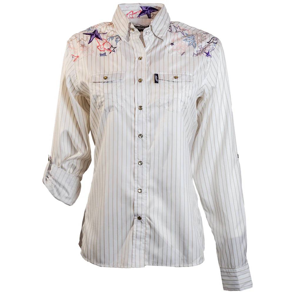 Hooey Women's Stripe Print "Sol" Shirt WOMEN - Clothing - Tops - Long Sleeved Hooey   