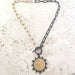 Horse Coin w/Mixed Metal Chain Necklace WOMEN - Accessories - Jewelry - Necklaces VB&CO Designs   