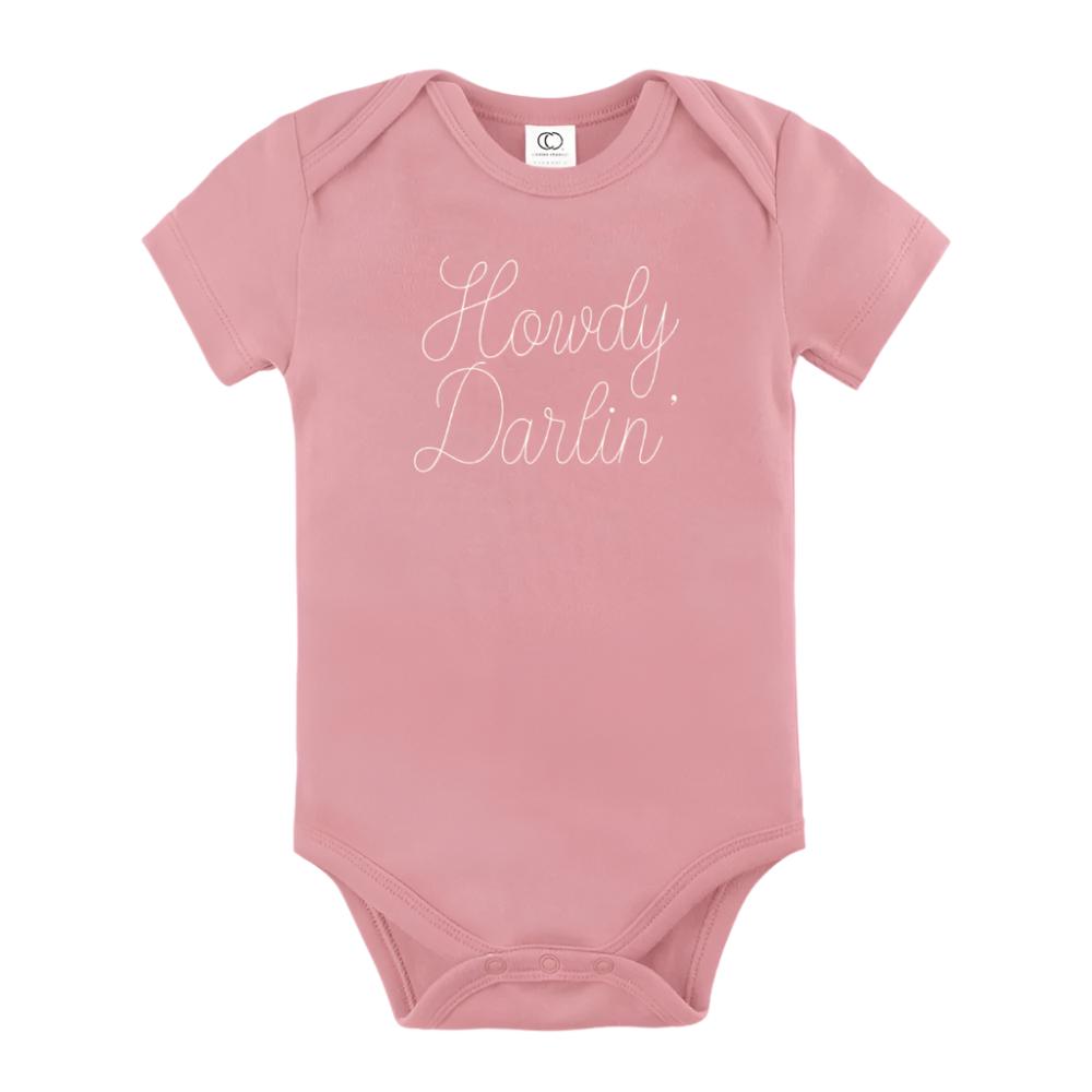 Howdy Darlin Organic Onesie KIDS - Baby - Unisex Baby Clothing The Southern Bunny   