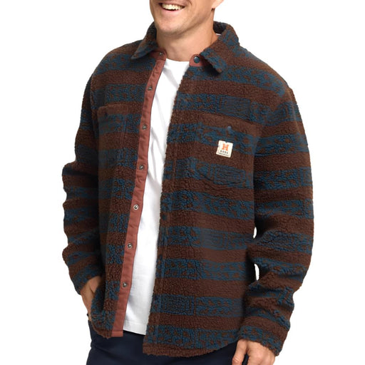 * Howler Bros Allegheny Fleece Overshirt - FINAL SALE MEN - Clothing - Shirts - Long Sleeve Howler Bros