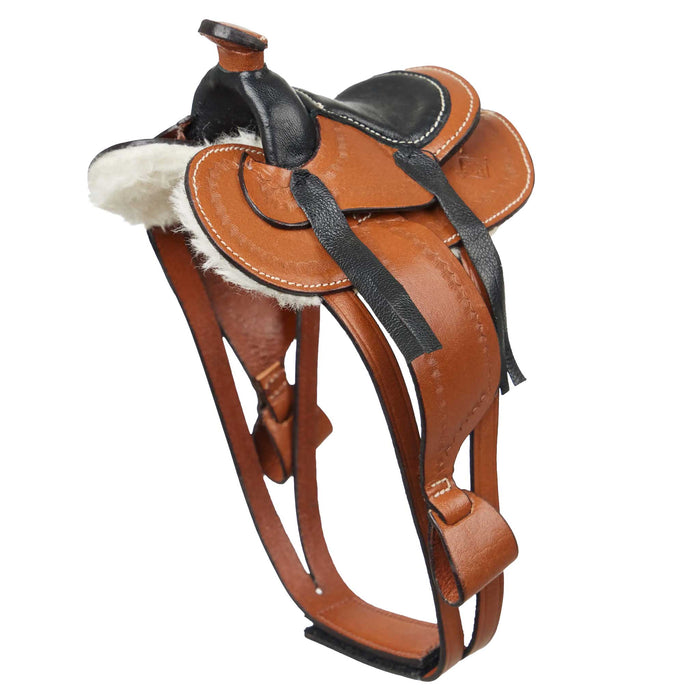 LeMieux Toy Pony Western Saddle Tan