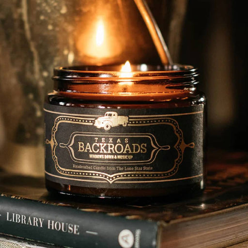 Jackson Vaughn Texas Backroads Candle HOME & GIFTS - Home Decor - Candles + Diffusers Jackson Vaughn   