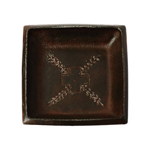 Jan Barboglio Valet w/ Embossed Cross & Laurel HOME & GIFTS - Home Decor - Decorative Accents Jan Barboglio By Blanca Santa