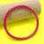 Jelly Glitter Foil Bangle Bracelet - Fuchsia WOMEN - Accessories - Jewelry - Bracelets Wall To Wall   