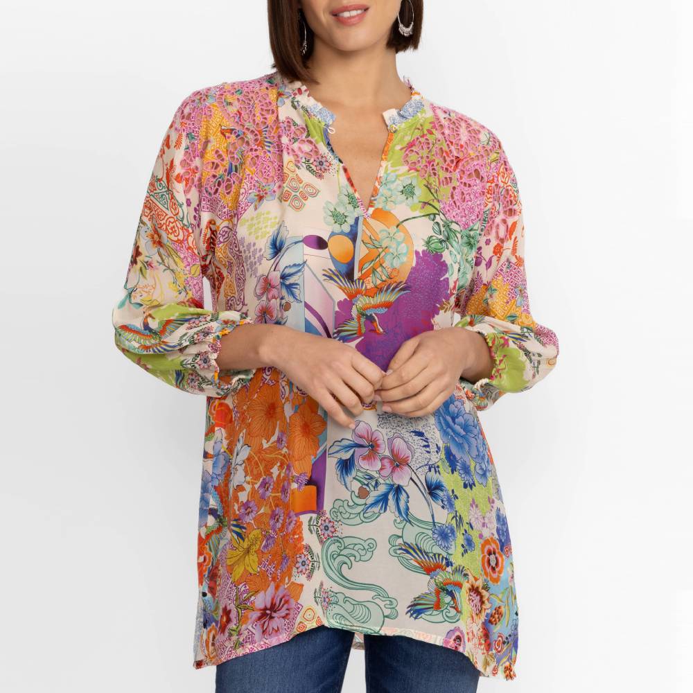 Johnny Was Neeka Tunic WOMEN - Clothing - Tops - Long Sleeved Johnny Was Collection   