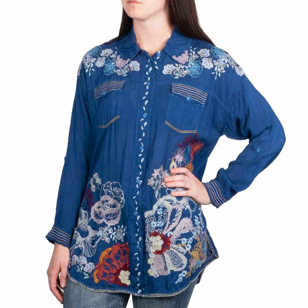 Johnny Was Tocayu Tunic WOMEN - Clothing - Tops - Tunics Johnny Was Collection   