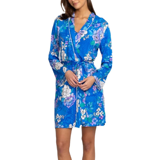 * Johnny Was Blue Dove Sleep Robe - FINAL SALE WOMEN - Clothing - Loungewear Johnny Was Collection