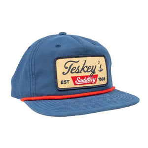 Teskey's Saddlery Original Patch Cap - Navy TESKEY'S GEAR - Baseball Caps Richardson