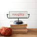 Naughty & Nice Enamel Flip Sign HOME & GIFTS - Home Decor - Seasonal Decor Kalalou   