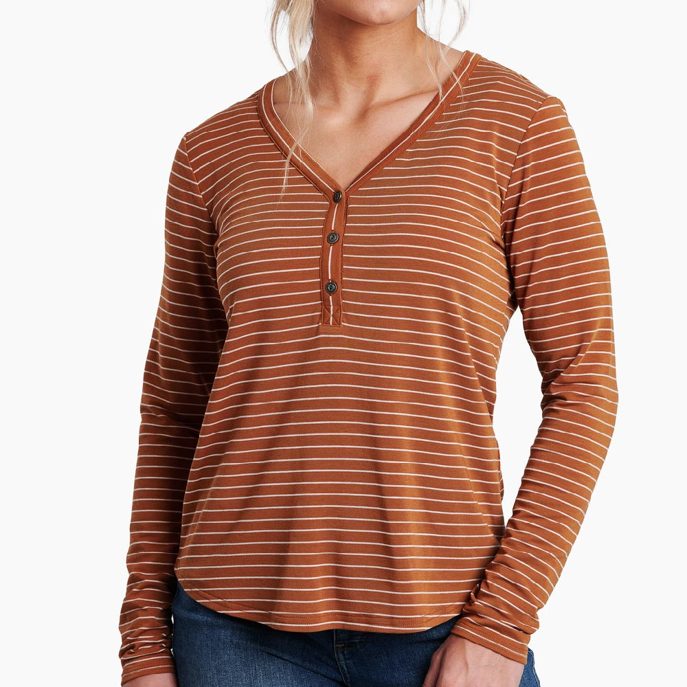 KÜHL Women's Ardenna Henley Shirt WOMEN - Clothing - Tops - Long Sleeved Kühl   