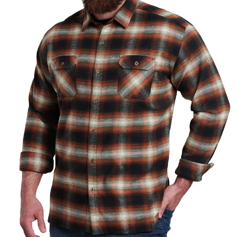 KÜHL Men's Dillingr Flannel Shirt MEN - Clothing - Shirts - Long Sleeve Shirts Kuhl   