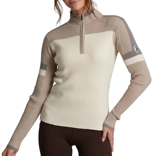 KÜHL Women's Ribbed Kuhl Team 1/4 Zip Sweater WOMEN - Clothing - Sweaters & Cardigans Kühl