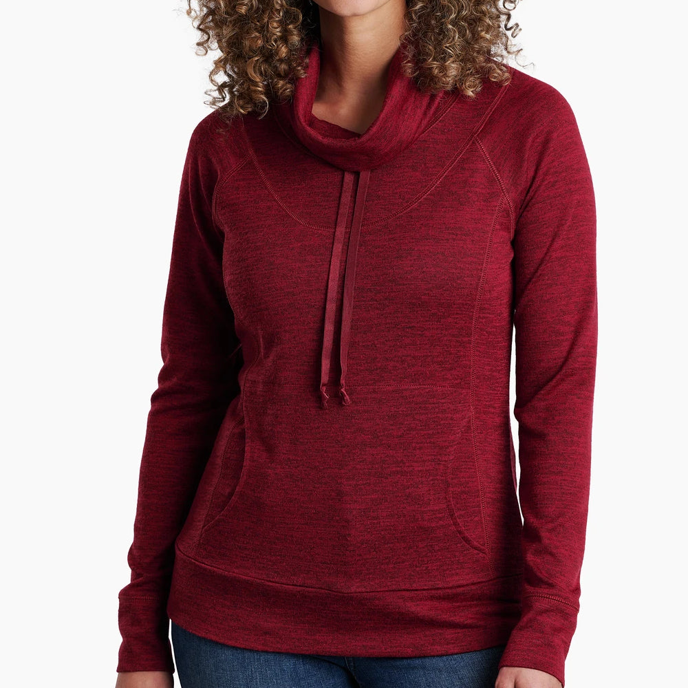 Kuhl Women's Lea Pullover, Cardinal / L