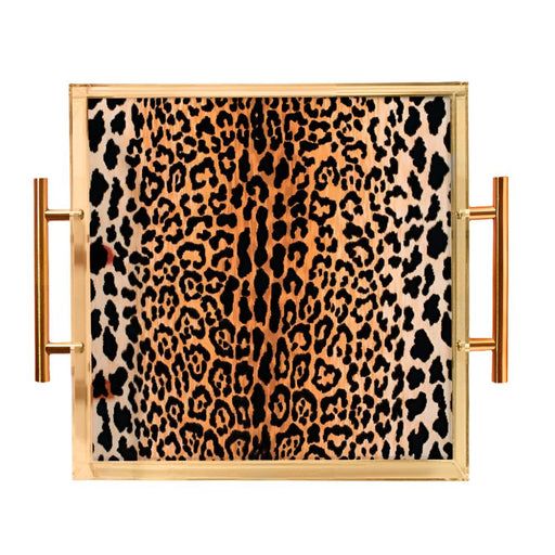 Leopard Print Large Tray - FINAL SALE HOME & GIFTS - Home Decor - Decorative Accents Tart by Taylor   