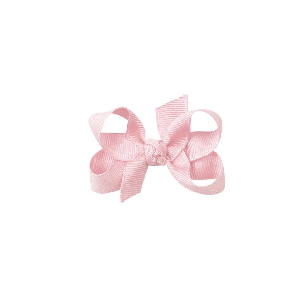 Signature Grosgrain Bow on Clip - 3" Light Pink KIDS - Girls - Accessories Beyond Creations LLC   