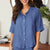 Linen Button Down Top WOMEN - Clothing - Tops - Long Sleeved Milio Milano   