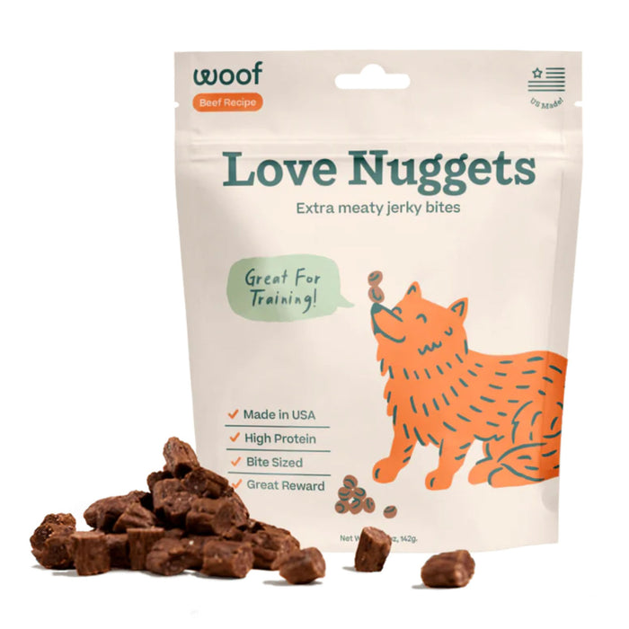 Love Nuggets Jerky Bites Pets - Toys & Treats Woof