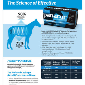 Panacur Powerpac Equine - Dewormer Panacur   
