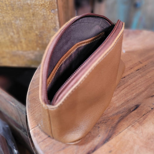 6666 Collection Mini Leather Travel Pouch ACCESSORIES - Luggage & Travel - Cosmetic Bags 6666 Collection   