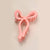Matte Bow Hair Claw Clip - Soft Peach WOMEN - Accessories - Hair Accessories Wall To Wall   