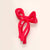 Matte Bow Hair Claw Clip - Poinciana Red WOMEN - Accessories - Hair Accessories Wall To Wall   