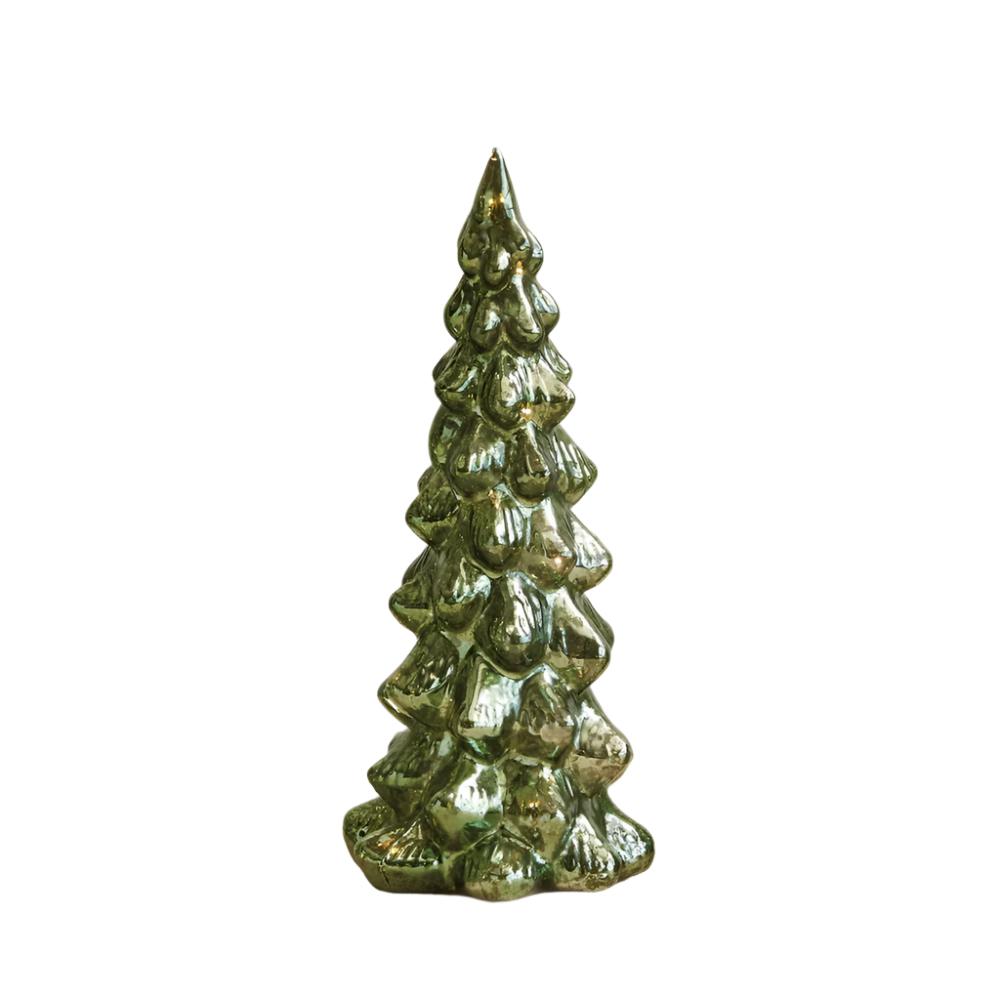 Medium Mercury Glass LED Tree HOME & GIFTS - Home Decor - Seasonal Decor Creative Co-Op   