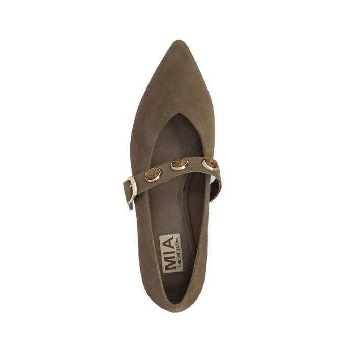 MIA Women"s Abrina Suede Shoe