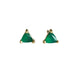 Mini Energy Gem Green Onyx Earring WOMEN - Accessories - Jewelry - Earrings JaxKelly   