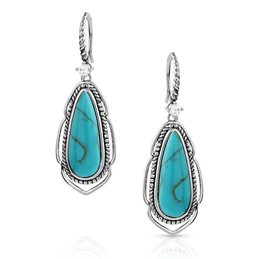 Montana Silversmiths Radiant Western Skies Turquoise Earrings WOMEN - Accessories - Jewelry - Earrings Montana Silversmiths   