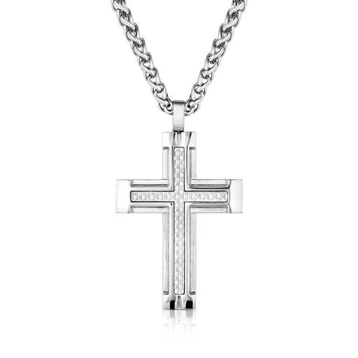 Montana Silversmith Hero's Belief Cross Necklace MEN - Accessories - Jewelry & Cuff Links Montana Silversmiths