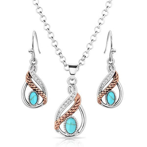 Montana Silversmith Woven Dreams Jewlery Set WOMEN - Accessories - Jewelry - Jewelry Sets Montana Silversmiths