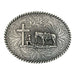 Montana Silversmiths Christian Cowboy Attitude Belt Buckle ACCESSORIES - Additional Accessories - Buckles Montana Silversmiths