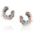 Montana Silversmiths Western Mosaic Horseshoe Earrings WOMEN - Accessories - Jewelry - Earrings Montana Silversmiths   